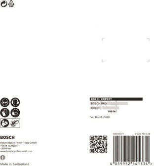 Bosch EXPERT Schleifblatt     2608900795 