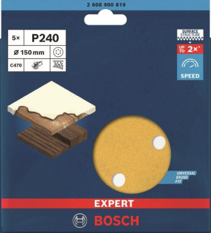 Bosch EXPERT Schleifblatt     2608900819 