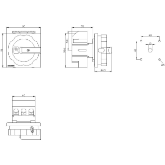 Siemens SENTRON, Last-     3LD5020-0TK11 