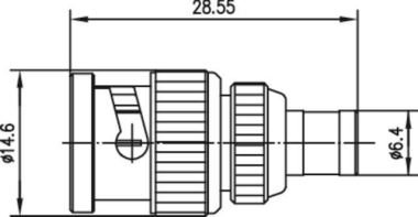 TEGA Adapter BNC-SMB 50Ohm     100023687 