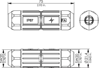 TG VM-Pro 8-8 Class FA IP67  J80060A0000 