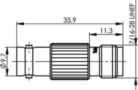 TEGA Adapter BNC-TNC (F-F)     100023635 