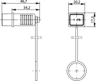 TEGA STX V4 Steckerschutzkappe 100022770 