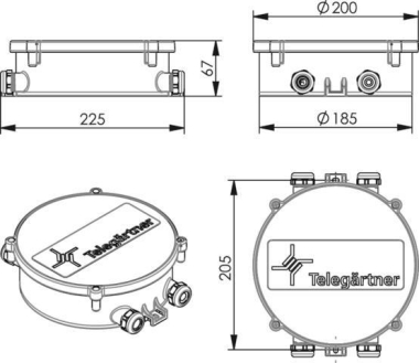 TEGA TOC ODB68 f.24Spleiße     100022300 