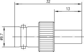 TEGA BNC-Kabelbuchse         J01003A1369 