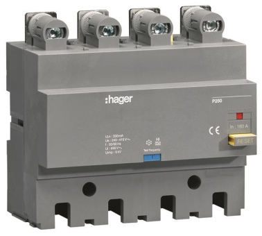 Hager Fi-Block P250 4P 160A Idn  HBT160F 