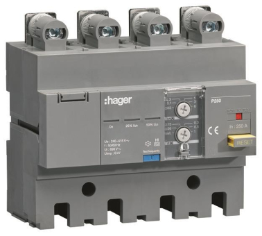 Hager Fi-Block P250 4P 250A Idn  HBT250H 