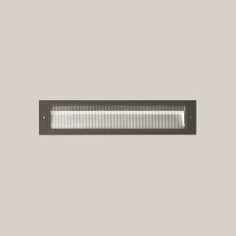 BEGA Einbauleuchte silber       33049AK3 