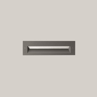 BEGA Einbauleuchte silber       33054AK3 
