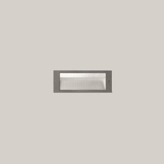 BEGA Einbauleuchte silber       33062AK3 