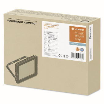 LEDV FL COMP V 50W865 SYM 100 BK 