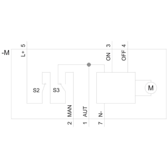 SIEM Motorantrieb 110-230V 3VA9157-0HA20 