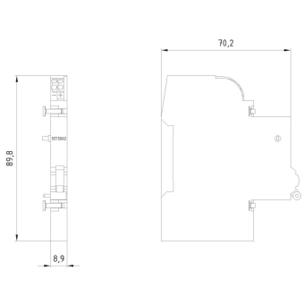 Siemens Hilfs-/Fehlersignal- 5ST3062-0MC 