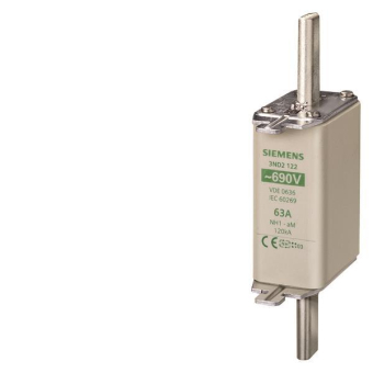 Siemens 3ND2124 NH1 80A 690VAC aM 