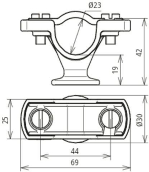 DEHN Leitungshalter PA            275225 