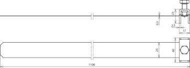 DEHN Band-Rohrschelle             106323 