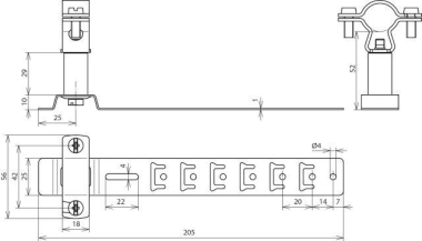 DEHN           DLH ZS 20 23 H55 L205 V2A 