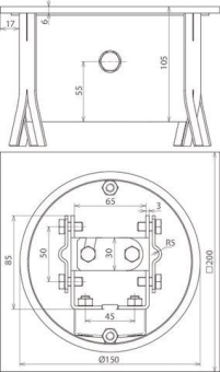 DEHN UF-Trennstellenkasten NIRO   549090 