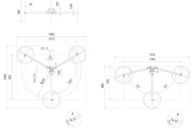 Dehn 105351 DBS   DBS KB D50 RA620 STTZN 