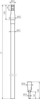 Dehn 819165 HVI P HVI P RAV 90 27 L6M SW 