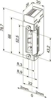 FF FH-Türöffner 143 ohne 143---------Q34 