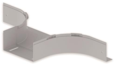 Unex T-Abzweiger lichtgrau         66248 