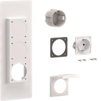 Hager Steckdosenflansch universZ  ZY01SD 