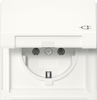GIRA 445466 SCHUKO-Steckdose Klappdeckel 