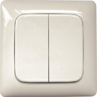 Eltako FT55R-alpinweiß Funktaster 