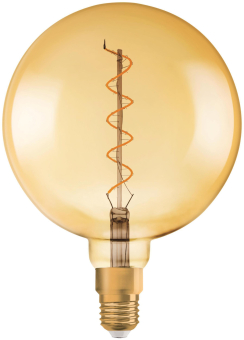 OSR LED Globe 5-28W/820 300lm gold 