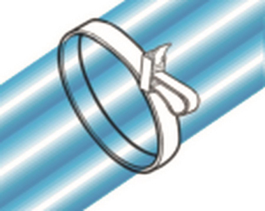 Hellermann SpeedyTie(RTT750HR)-PA66RD/YE 