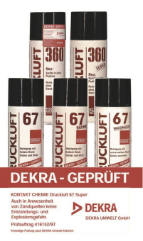 Hellermann DRUCKLUFT67 400ml Spray 