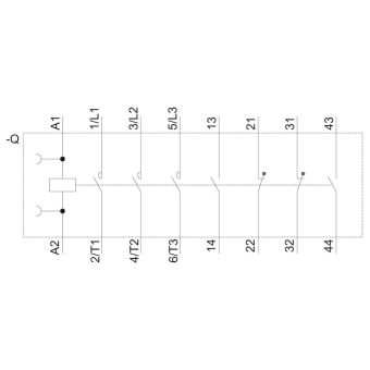 Siemens 3RT20261AP04 Schütz AC-3 