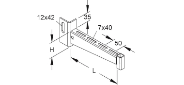 NIED Ausleger KTUG300           KTUG 300 