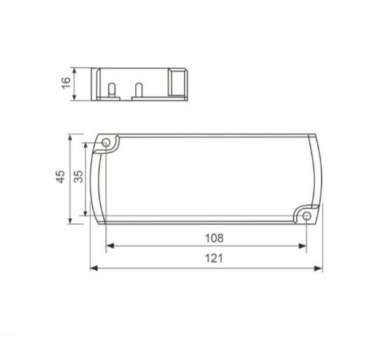 DOTLUX LED-Netzteil CV 12V/DC    6355-12 