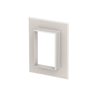 OBO G-AWAG70110RW Wandabschlussblende 