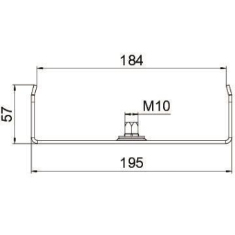 OBO MAH 60 200 FSKSW Mittenabhängung 
