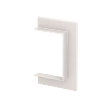 OBO G-AWAO90130RW Wandabschlussblende 