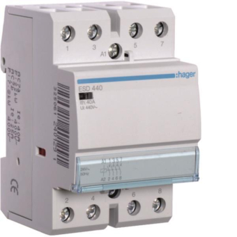 Hager Installationsschütz 40A     ESD440 