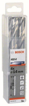 Bosch 4Metallbohrer HSS-G DIN 2608585593 