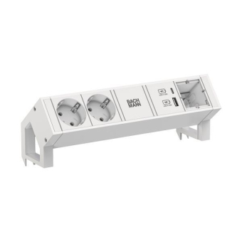 Bachmann DESK2 white 2xCEE7/3   902.3213 