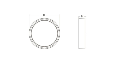 SGL Wandleuchte FRAME ROUND IP65  605061 