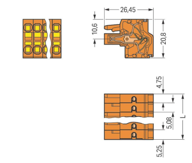 WAGO 231-2304/026-000 2-Leiter- 