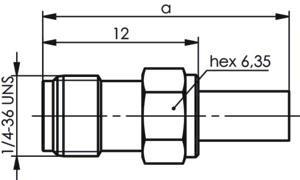 TG SMA-KABELBUCHSE CRIMP N   J01151A0059 