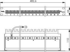 TG 19 Patch Panel            J02023S0050 