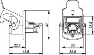 TG   STX V5 Flanschset RJ45  J80020A0006 