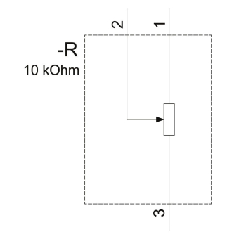 Siemens 3SU12002PS101AA0 Potentiometer 