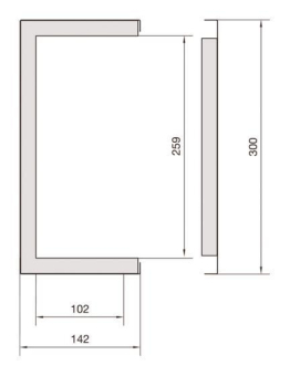 Hager Brandschutzkanal    FWK3992600VERZ 