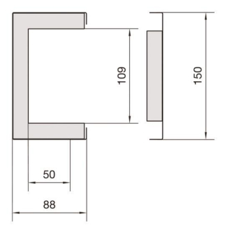 Hager Brandschutzkanal   FWK3E5011009016 