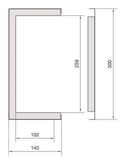 Hager Brandschutzkanal   FWK3E9926009016 